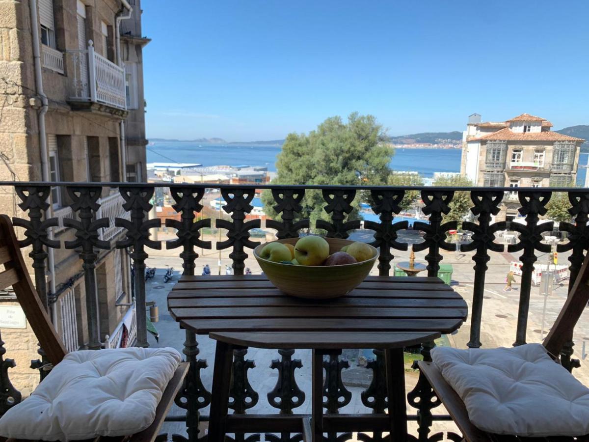 Refugio De Paz Y Encanto En El Corazon De Vigo Con Vistas Al Mar 外观 照片