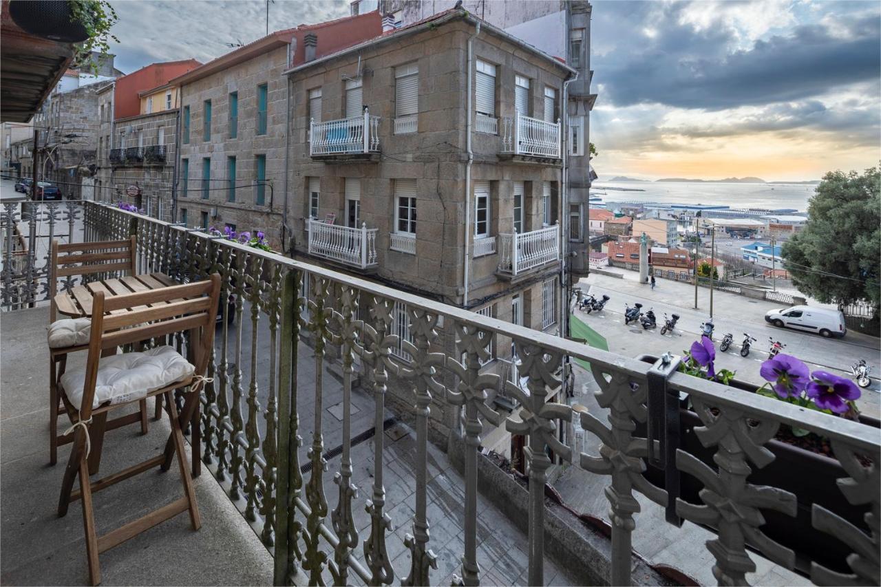 Refugio De Paz Y Encanto En El Corazon De Vigo Con Vistas Al Mar 外观 照片
